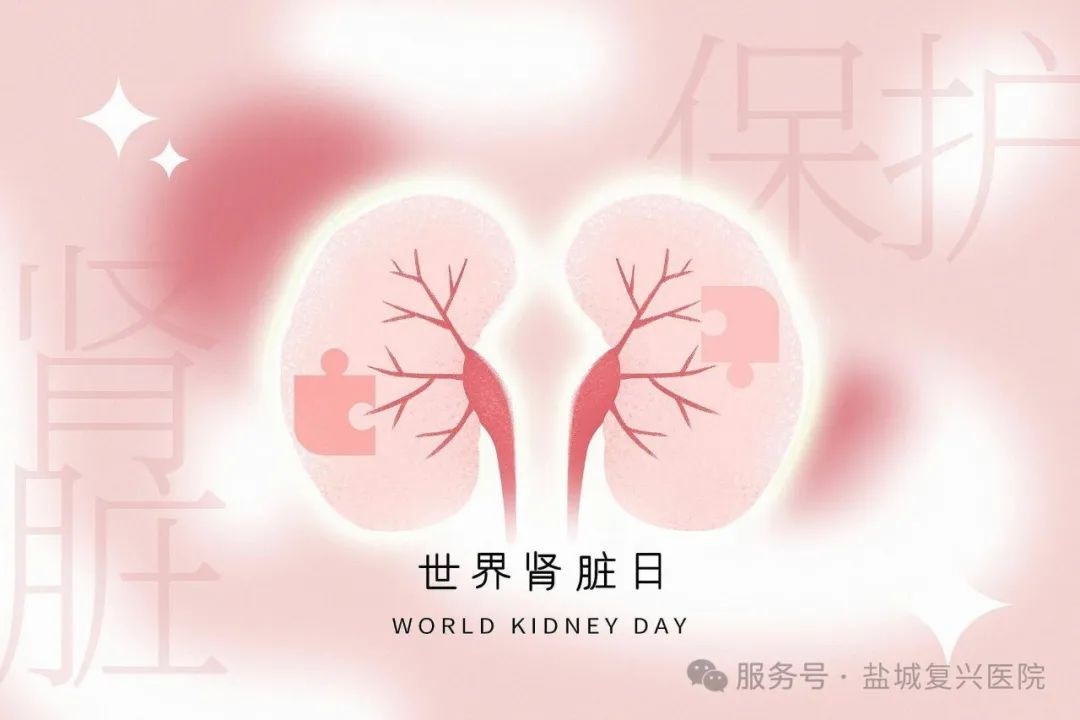 世界肾脏日：盐城复兴医院与您一起关爱肾脏，守护健康！